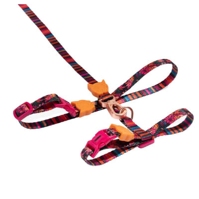 ZeeCat Farm Rio Selva Harness + Leash Set