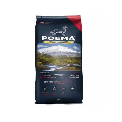 Poema Perro Adulto Raza Pequeña y Mediana Salmon 3kg