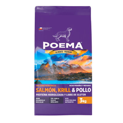 Poema Perro Premium Proteinas Patagonicas (3kg / 12kg)