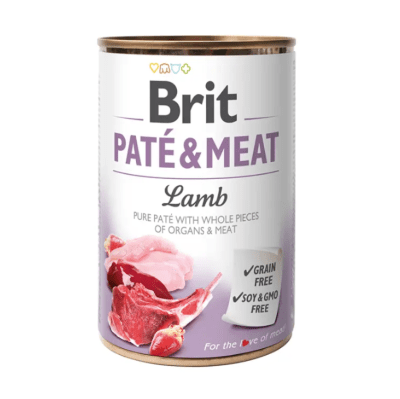 Brit Pate and Meat Lamb (400gr / 800gr)1