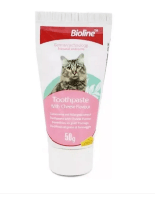 Bioline Gato Pasta Dental Sabor Queso 50g
