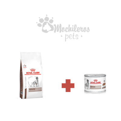Pack Royal Canin Dog Hepatic 2kg + Lata 200gr