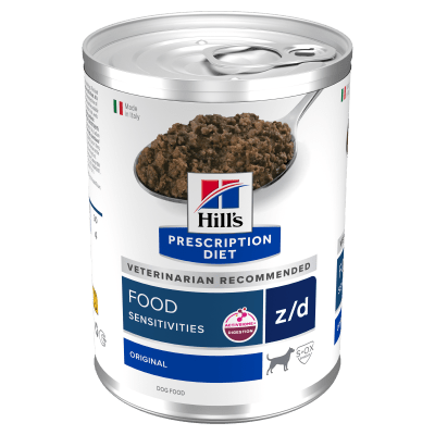 Hills Canine Food Sensitive Z/D Lata 368gr1