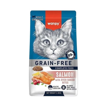 Wanpy Cat Adult Salmon 1.5kg1