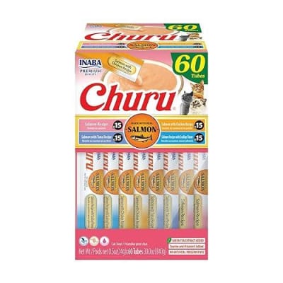 Churu Cat Box Variedades Salmon 60 Tubos
