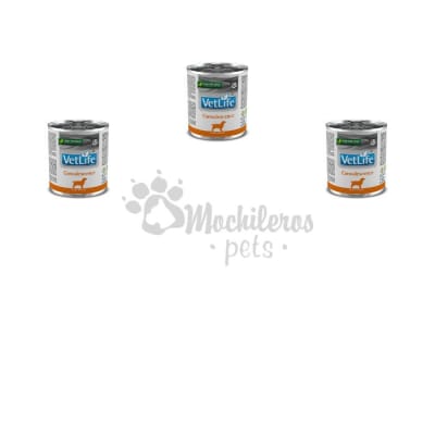 Pack 3x Vet Life WF Dog Convalescense Lata 300gr