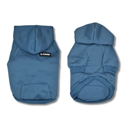 Petlounge Hoodie Essential Azul (Talla 0 / Talla 4)