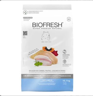 Biofresh Dog SP Castrados Raza Med/Gde 10kg1