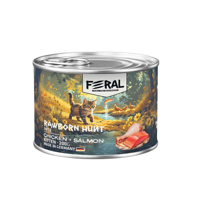 Feral Wet Kitten Chicken and Salmon (200g / 400g)