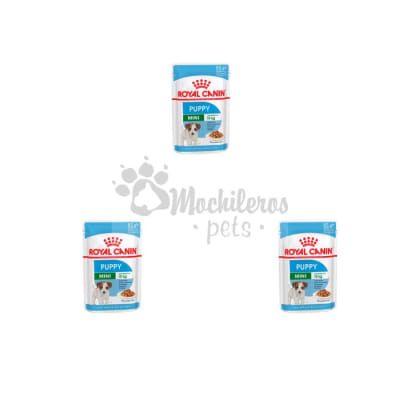 Pack 3x Royal Canin Dog Mini Puppy Pouch 85gr
