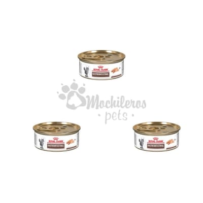 Pack 3x Royal Canin Cat Gastrointetinal Lata 145g1