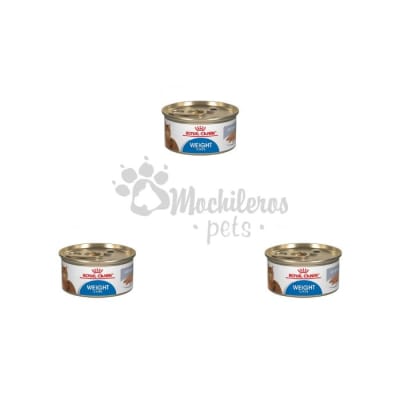 Pack 3x Royal Canin Cat Weight Care Lata 145g1