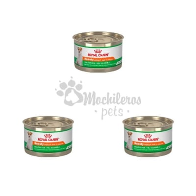 Pack 3x Royal Canin Dog Adult Beauty Lata 150gr