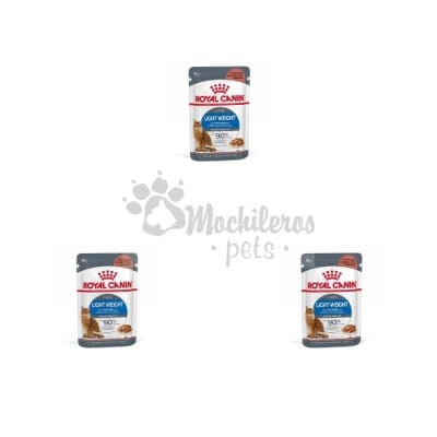 Pack 3x Royal Canin Cat Light Weight Care Pouch 85gr1