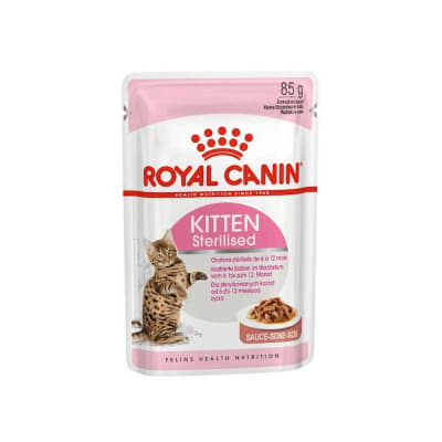 Royal Canin Cat Kitten Sterilised Pouch 85gr1