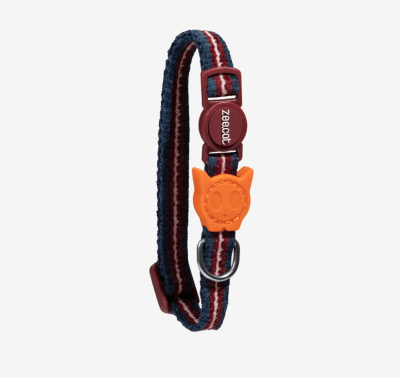 ZeeCat Dropout Velvet Vibes Cat Collar1