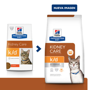 Alimento Medicado Gato Hills Kidney Care K/D (1.81kg / 3.8kg)