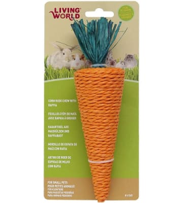 Juguete Exotico Living World Zanahoria Masticable Organico