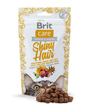 Brit Care Cat Snack Shiny Hair1