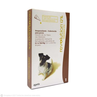 Antiparasitario Perro Revolution 5-10kg