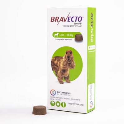Antiparasitario Externo Bravecto Perro 10-20kg