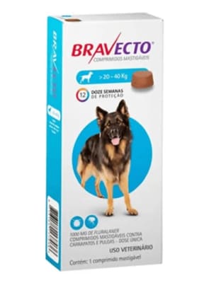 Antiparasitario Externo Bravecto Perro 20-40kg