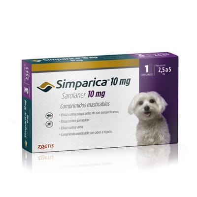 Antiparasitario Externo Perro Simparica 2.5-5kg