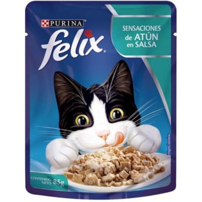 Alimento Humedo Gato Felix Atun Pouch (85gr)