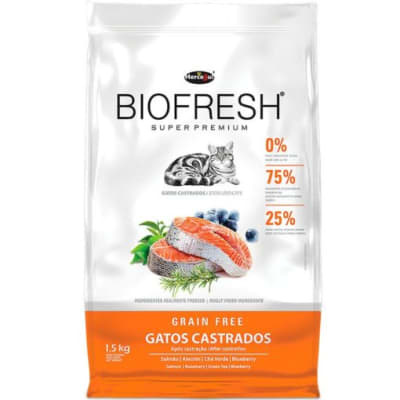 Alimento Gato Biofresh Super Premium Castrados (1.5kg / 7.5kg)