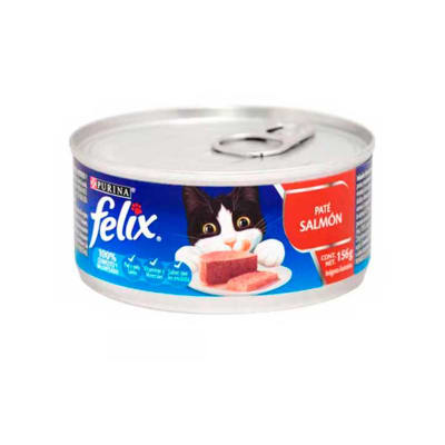 Alimento Humedio Gato Felix Pate Salmon