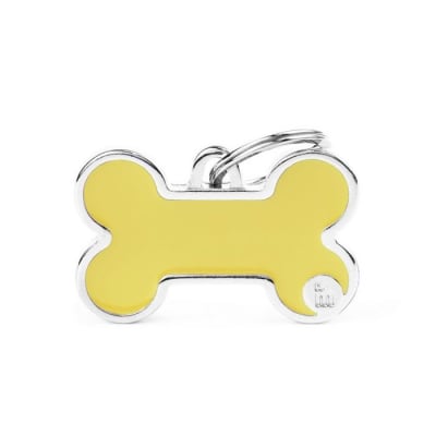 Placa My Family Big Bone Yellow