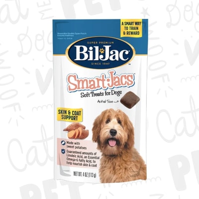 Snack Perro Biljac Smart Jacs Skin And Coat (113g)