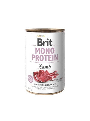 Alimento Humedo Perro Brit Mono Protein Lamb (400gr)