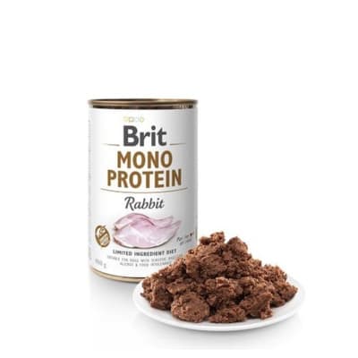 Alimento Perro Brit Mono Protein Rabbit (400gr)