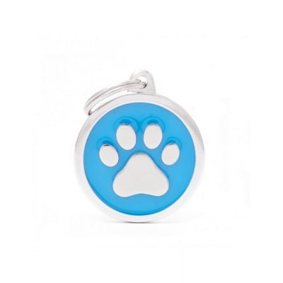 Placa My Family Pink Big Circle Paw