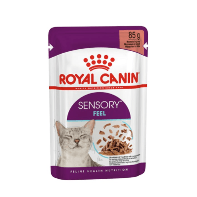 Alimento Humedo Gato Royal Canin Sensory Feel Pouch (85g)