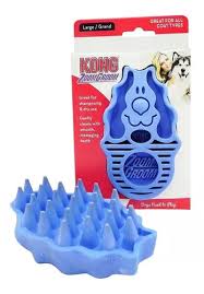 Cepillo Kong Zoom Groom Dog Azul