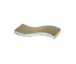 Marbenpets Rascador Curvo Con Diseno De Flores