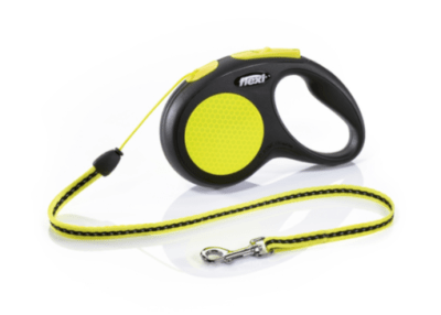 Correa Retractil Flexi Neon Reflect Cordon