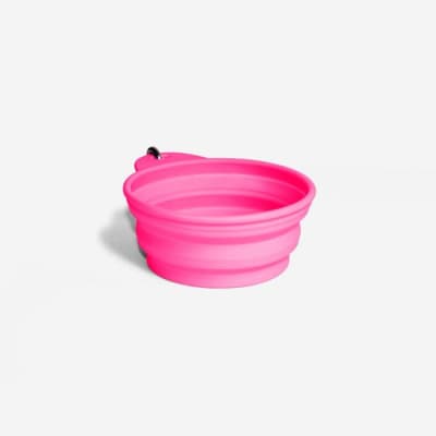 ZeeDog Go Bowl Pink1