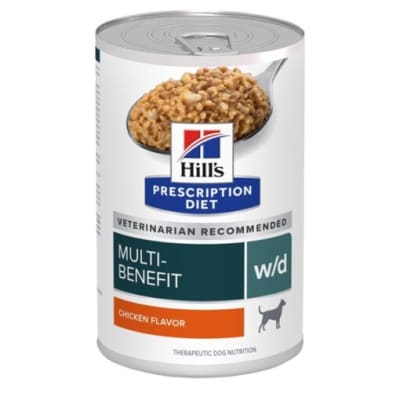 Aliemento Humedo Perro Hills Canine Multi Benefit  W/D Lata (370gr)