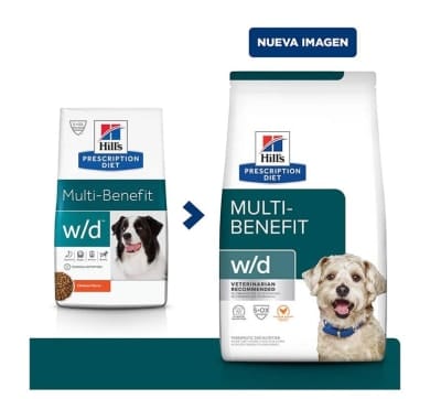 Alimento Perro Medicado Hills Canine Multi Benefit W/D (1.58gr / 3.86kg / 7.98kg)1