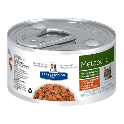 Alimento Humedo Gato Hills Metabolic Lata (156gr)