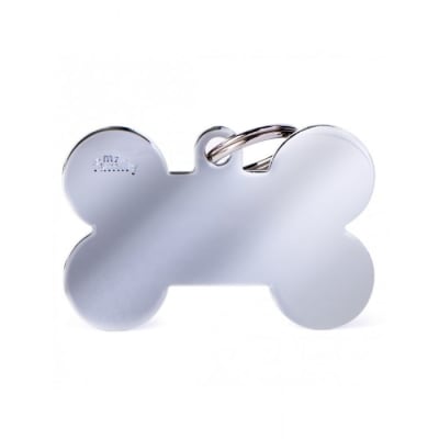 Placa My Family XL Bone Chromed Brass1