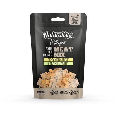 Snacks Perros Naturalistic Meatmix Chicken/Duck