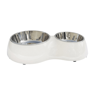 Dogit Style Plato Doble Blanco1