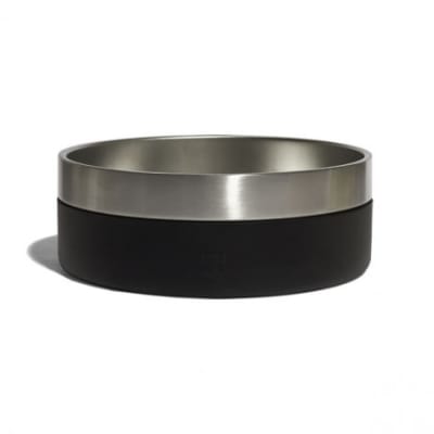 Plato Perro ZeeDog Tuff Bowl Black1