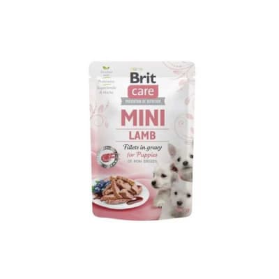Alimento Humedo Perro Brit Care Mini Puppy Lamb Fillets In Gravy (85gr)1