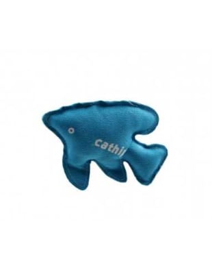 Juguete Gato Hey Maxi Pez Con Hierba Gatera