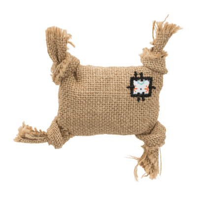 Trixie Juguete Gato Cojin Jute 10cm1